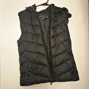 Black Puffer Vest